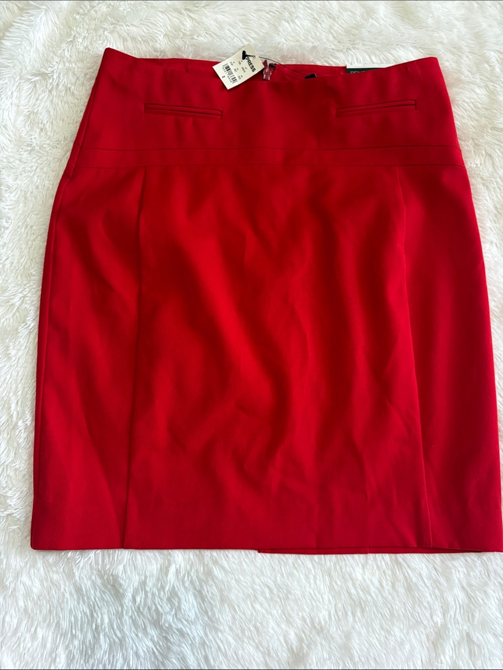 NWT EXPRESS RED PENCIL SKIRT